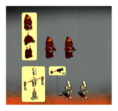 LEGO 7258 instructions page 2 – build guide