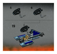 LEGO 7258 instructions page 23 – build guide