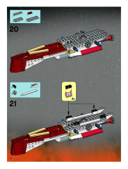 LEGO 7259 instructions page 12 – build guide