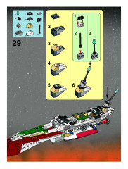 LEGO 7259 instructions page 17 – build guide