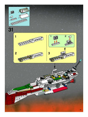 LEGO 7259 instructions page 19 – build guide