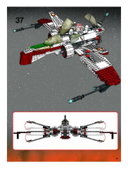 LEGO 7259 instructions page 45 – build guide