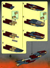 LEGO 7260 instructions page 18 – build guide