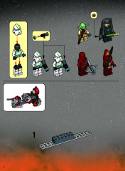 LEGO 7260 instructions page 2 – build guide
