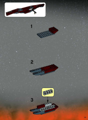 LEGO 7260 instructions page 25 – build guide