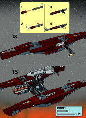 LEGO 7260 instructions page 33 – build guide