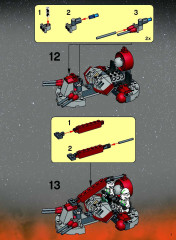 LEGO 7260 instructions page 7 – build guide