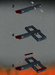 LEGO 7260 instructions page 9 – build guide