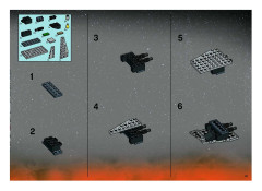 LEGO 7261 instructions page 61 – build guide