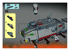 LEGO 7261 instructions page 65 – build guide