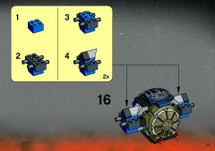 LEGO 7263 instructions page 11 – build guide