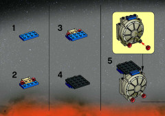 LEGO 7263 instructions page 8 – build guide