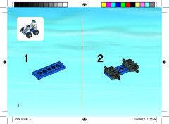 LEGO 7279 instructions page 4 – build guide
