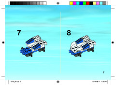 LEGO 7279 instructions page 7 – build guide