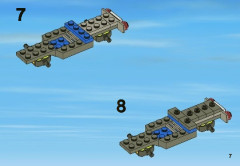 LEGO 7285 instructions page 7 – build guide
