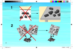 LEGO 7286 instructions page 2 – build guide