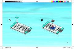 LEGO 7286 instructions page 45 – build guide