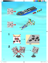 LEGO 7287 instructions page 2 – build guide