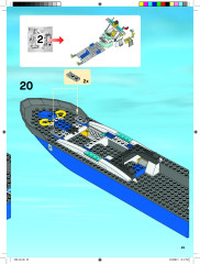 LEGO 7287 instructions page 25 – build guide