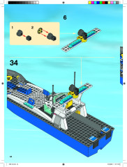 LEGO 7287 instructions page 44 – build guide