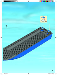 LEGO 7287 instructions page 9 – build guide