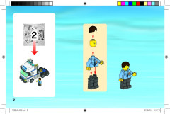 LEGO 7288 instructions page 2 – build guide