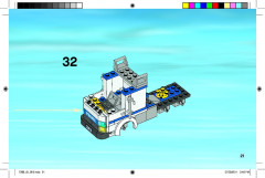 LEGO 7288 instructions page 21 – build guide