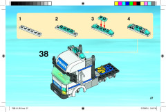 LEGO 7288 instructions page 27 – build guide