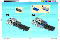 LEGO 7288 instructions page 9 – build guide