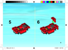 LEGO 7288 instructions page 9 – build guide