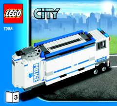 LEGO 7288 instructions page 1 – build guide