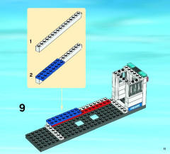LEGO 7288 instructions page 11 – build guide