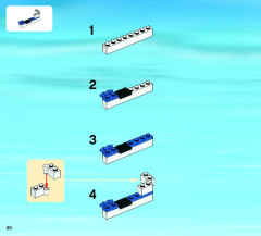LEGO 7288 instructions page 20 – build guide
