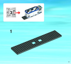 LEGO 7288 instructions page 3 – build guide