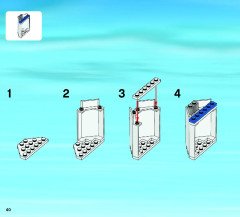 LEGO 7288 instructions page 40 – build guide