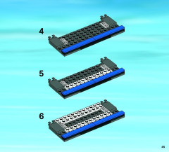 LEGO 7288 instructions page 45 – build guide