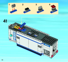 LEGO 7288 instructions page 50 – build guide