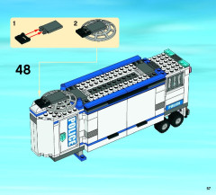 LEGO 7288 instructions page 57 – build guide