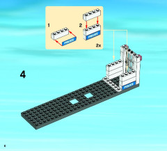 LEGO 7288 instructions page 6 – build guide