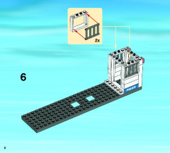 LEGO 7288 instructions page 8 – build guide