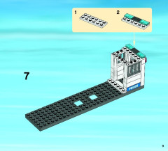 LEGO 7288 instructions page 9 – build guide
