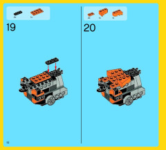 LEGO 7291 instructions page 10 – build guide