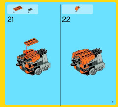 LEGO 7291 instructions page 11 – build guide