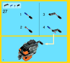 LEGO 7291 instructions page 14 – build guide