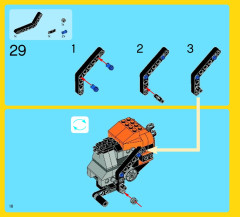 LEGO 7291 instructions page 18 – build guide