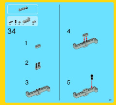 LEGO 7291 instructions page 23 – build guide