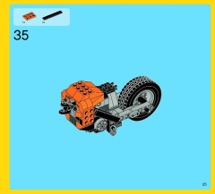 LEGO 7291 instructions page 25 – build guide