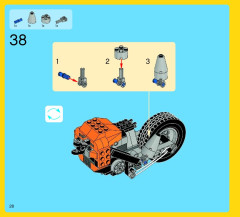 LEGO 7291 instructions page 28 – build guide