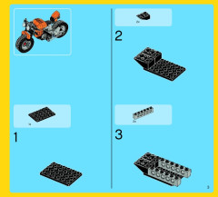 LEGO 7291 instructions page 3 – build guide