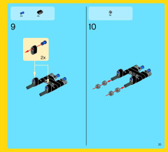 LEGO 7291 instructions page 33 – build guide